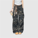 jeans modello cargo camouflage